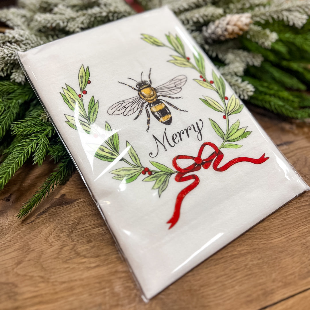 Bee Merry Towel